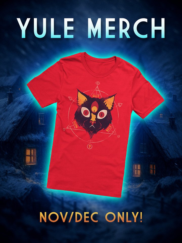 Jólakötturinn 2025 X-mas T-shirt product image (1)