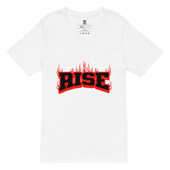 Rise in Flames V-Neck Tee product image (2)