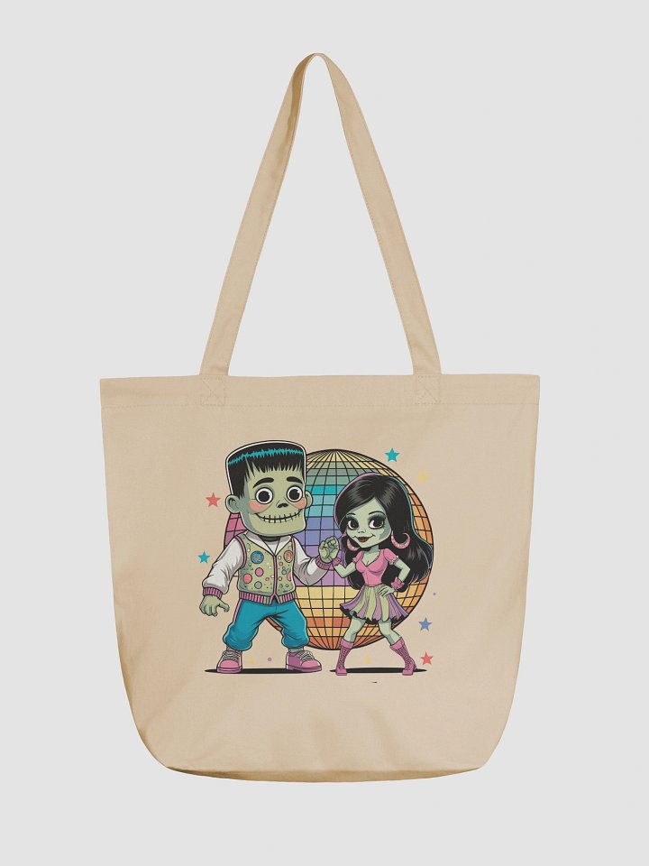 Groovy Monster Disco Eco Tote Bag product image (2)