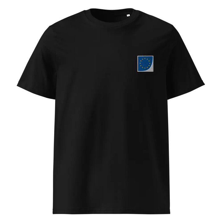 eu/acc official embroidered t-shirt (minimalist) - 100% organic cotton product image (2)