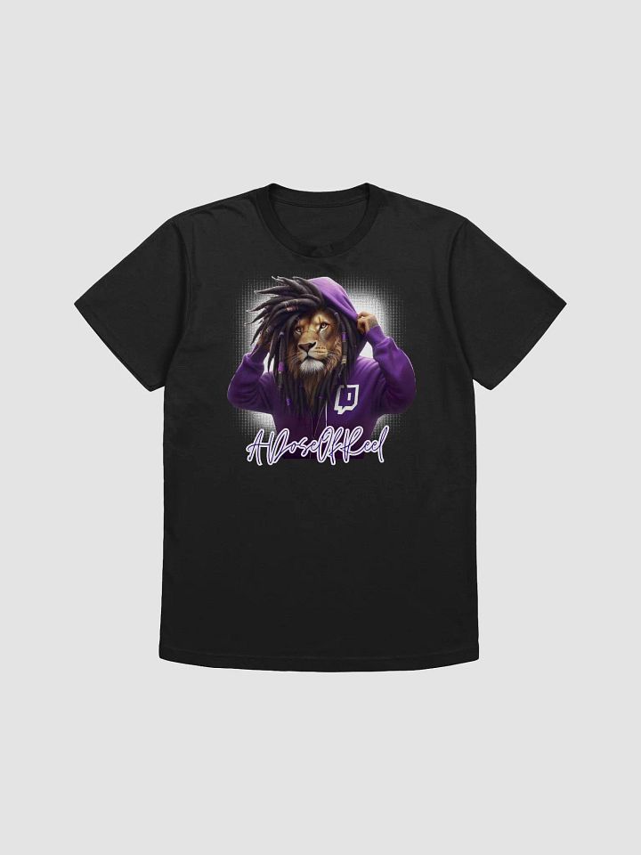 Purple Lion logo T-shirt product image (2)