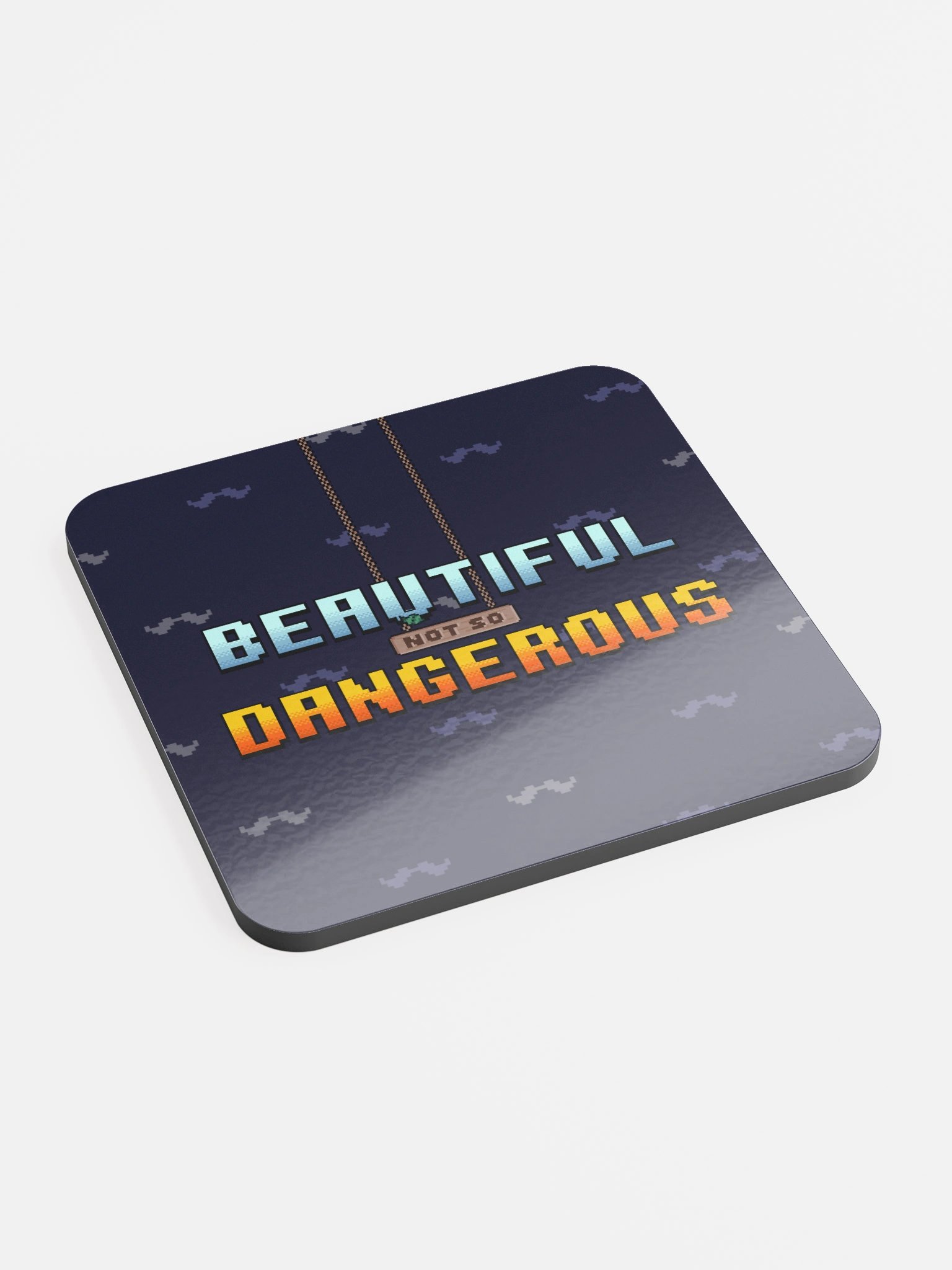 Beautiful (Not So) Dangerous Drink Coaster product image (2)