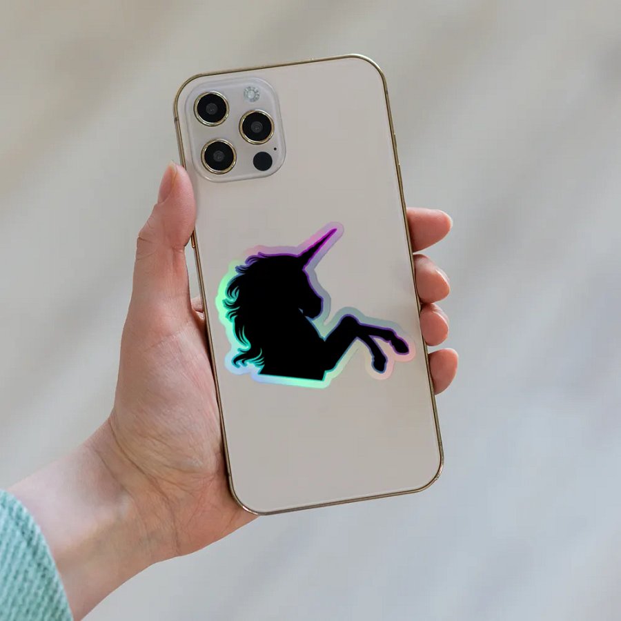 KindOfSmallish Unicorn Holographic Sticker product image (6)