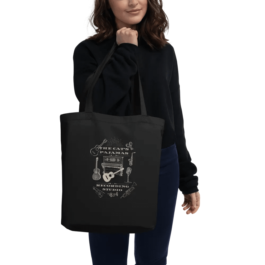 The Cat's Pajamas Recording Studio - Organic Canvas Tote product image (2)