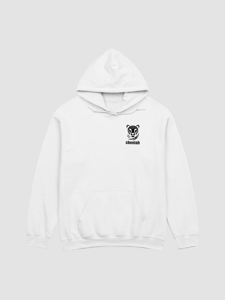 cheetah hoodie white product image (1)