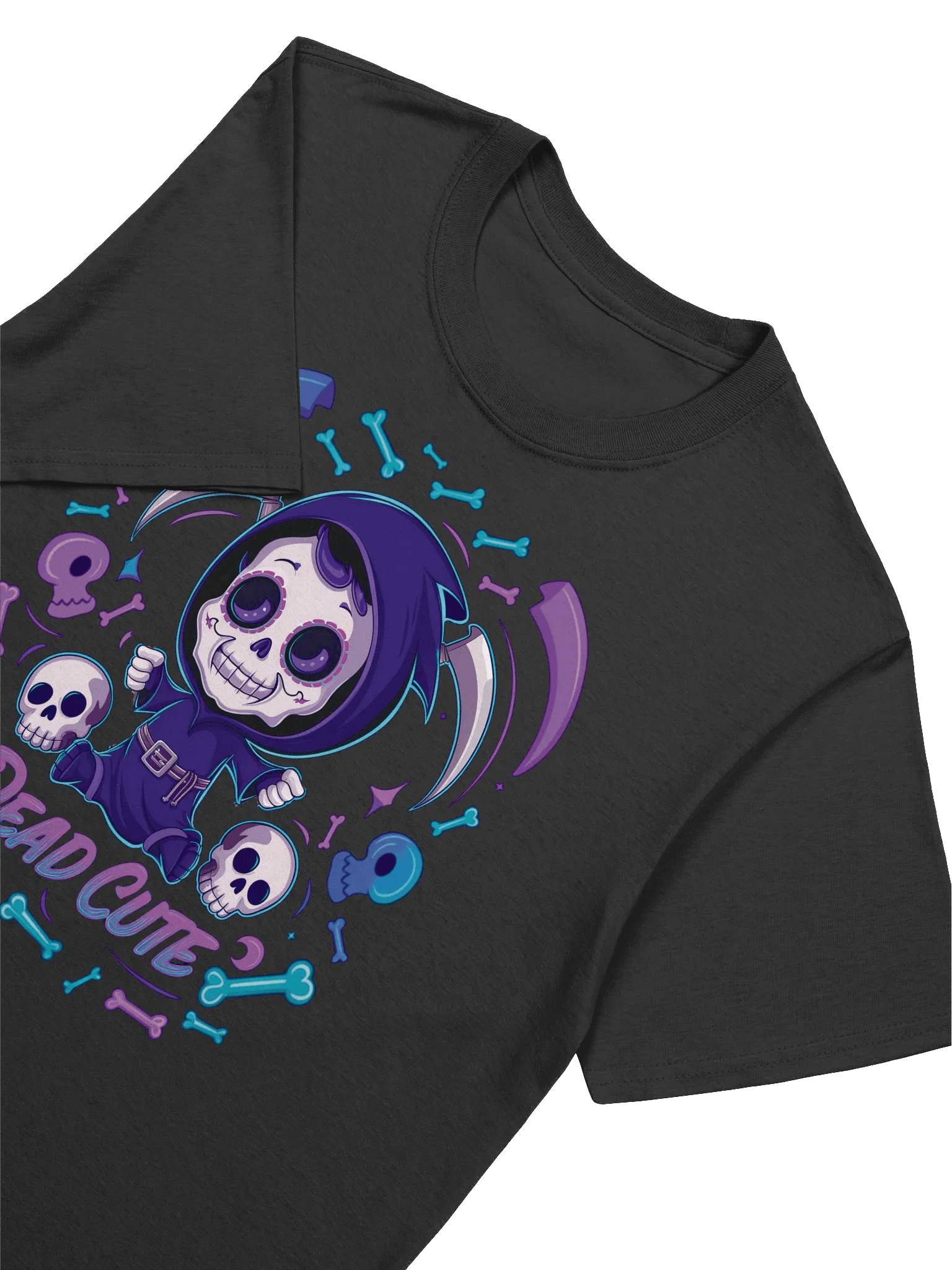 Grim Reaper - Dead Cute - The Art of Dark Whimsy T-Shirt product image (17)