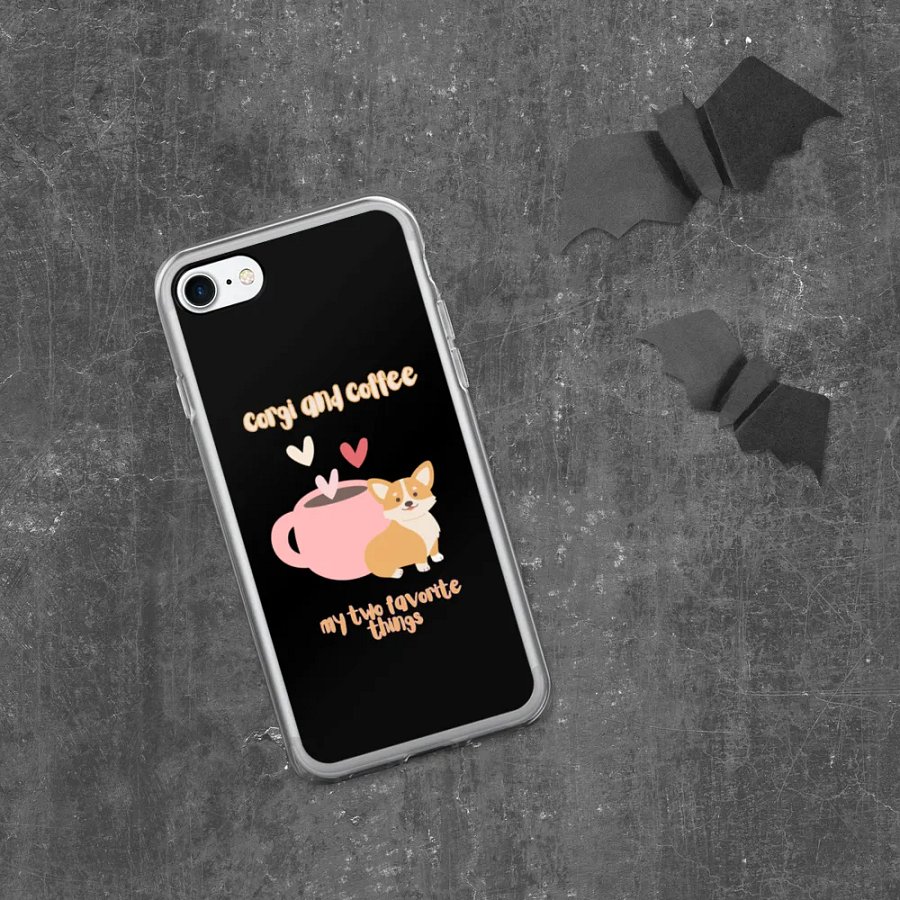 Corgi & Coffee Love iPhone Case product image (6)