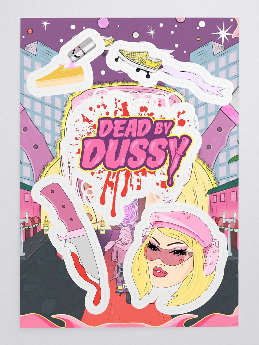 Dussyverse Sticker Sheet product image (3)