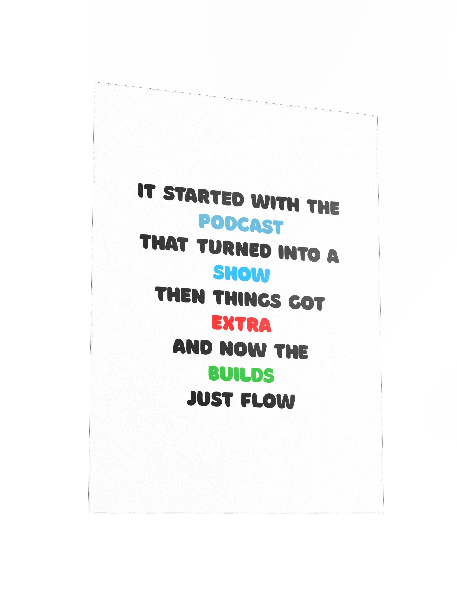 The TDW Story Poster product image (3)