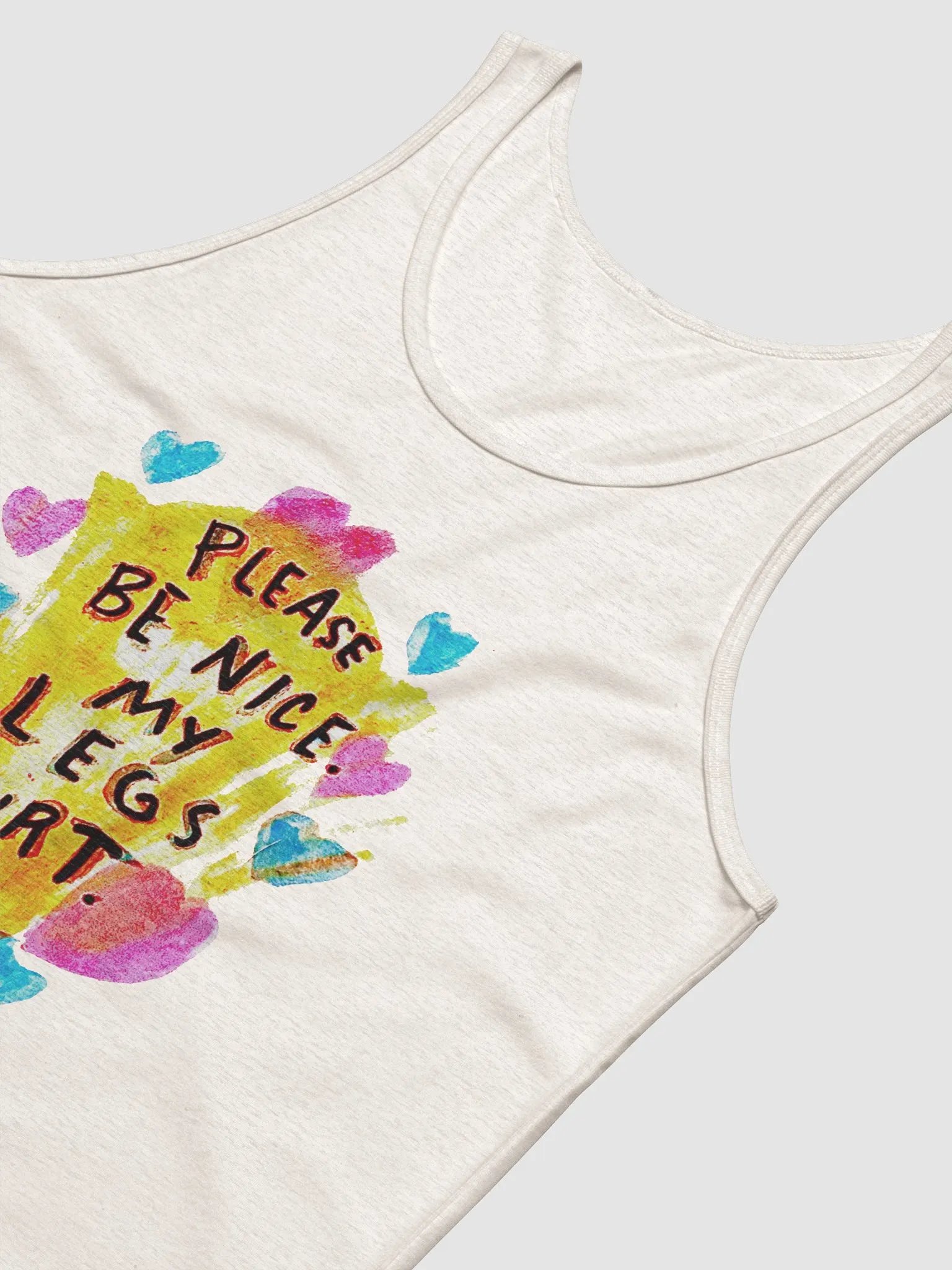 Please Be Nice My Legs Hurt Tank product image (7)