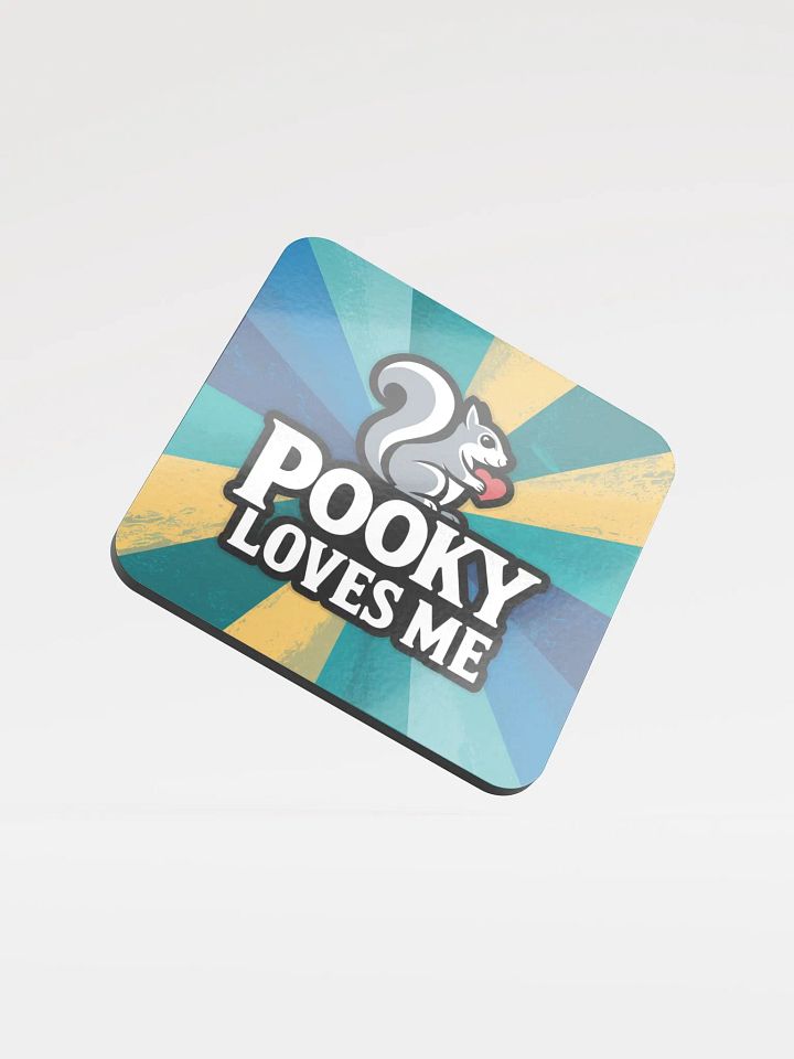 Coaster or micro art piece: pooky loves me product image (1)