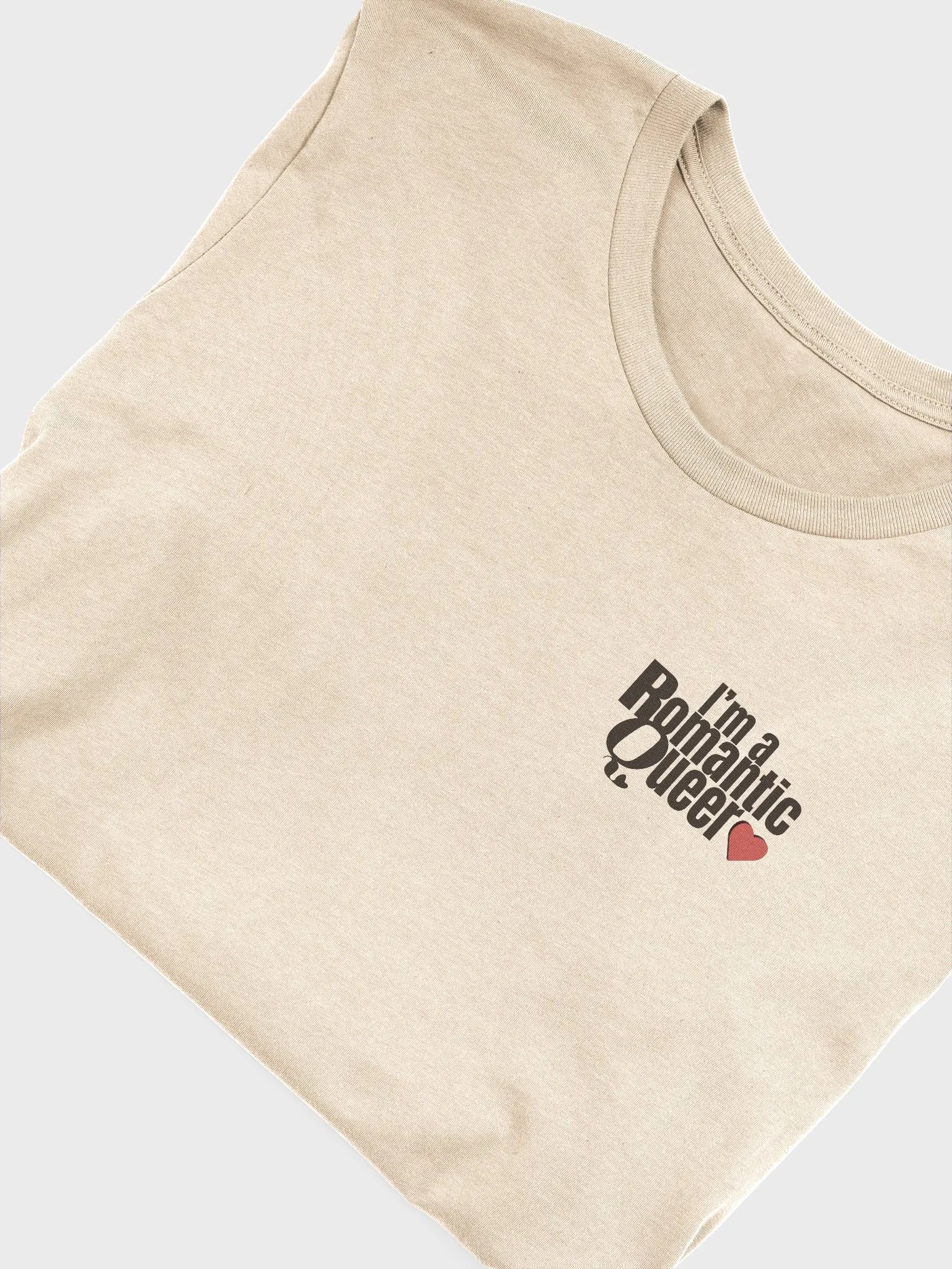 I'm a Romantic Queer Cream T-Shirt product image (3)
