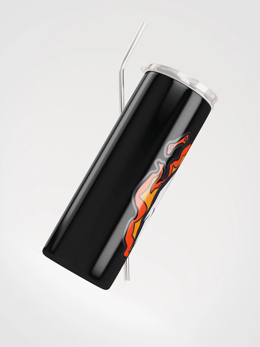 Mask Icon v2 (White) Stainless Steel Tumbler & Straw product image (5)