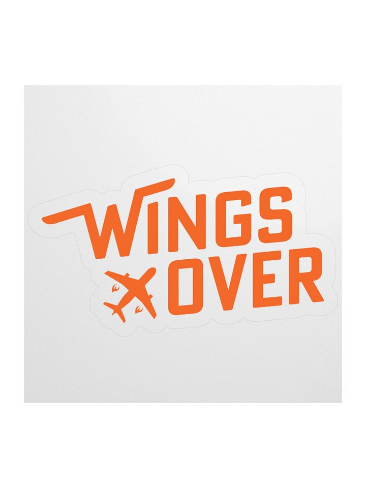 3 x 3 Sticker - Wings Over stacked product image (1)