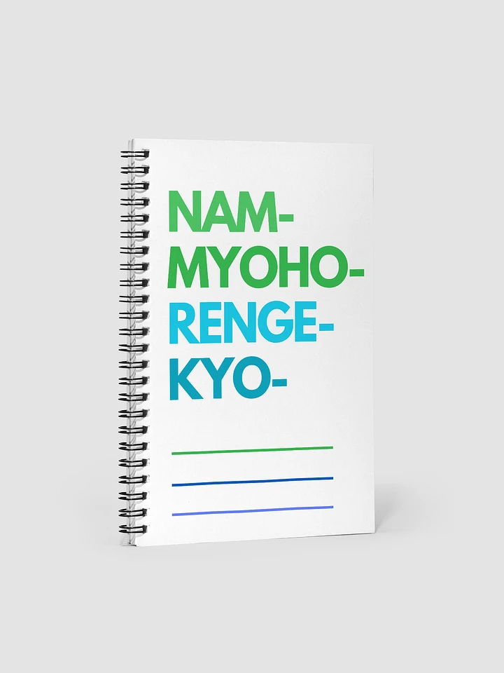 Empowerment Spiral Notebook: Nam-Myoho-Renge-Kyo product image (1)