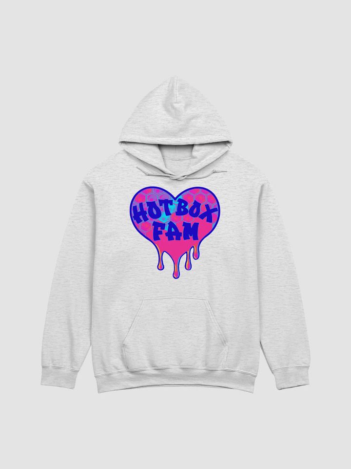 UNISEX HOT BOX FAM COLOR POP HONEY COMB LOGO HOODIE product image (1)