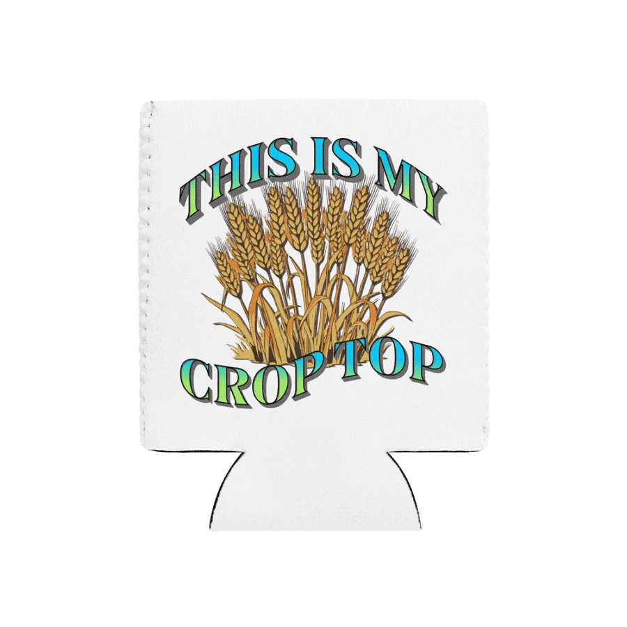 This Is My Crop Top Wheat Can Cooler product image (1)