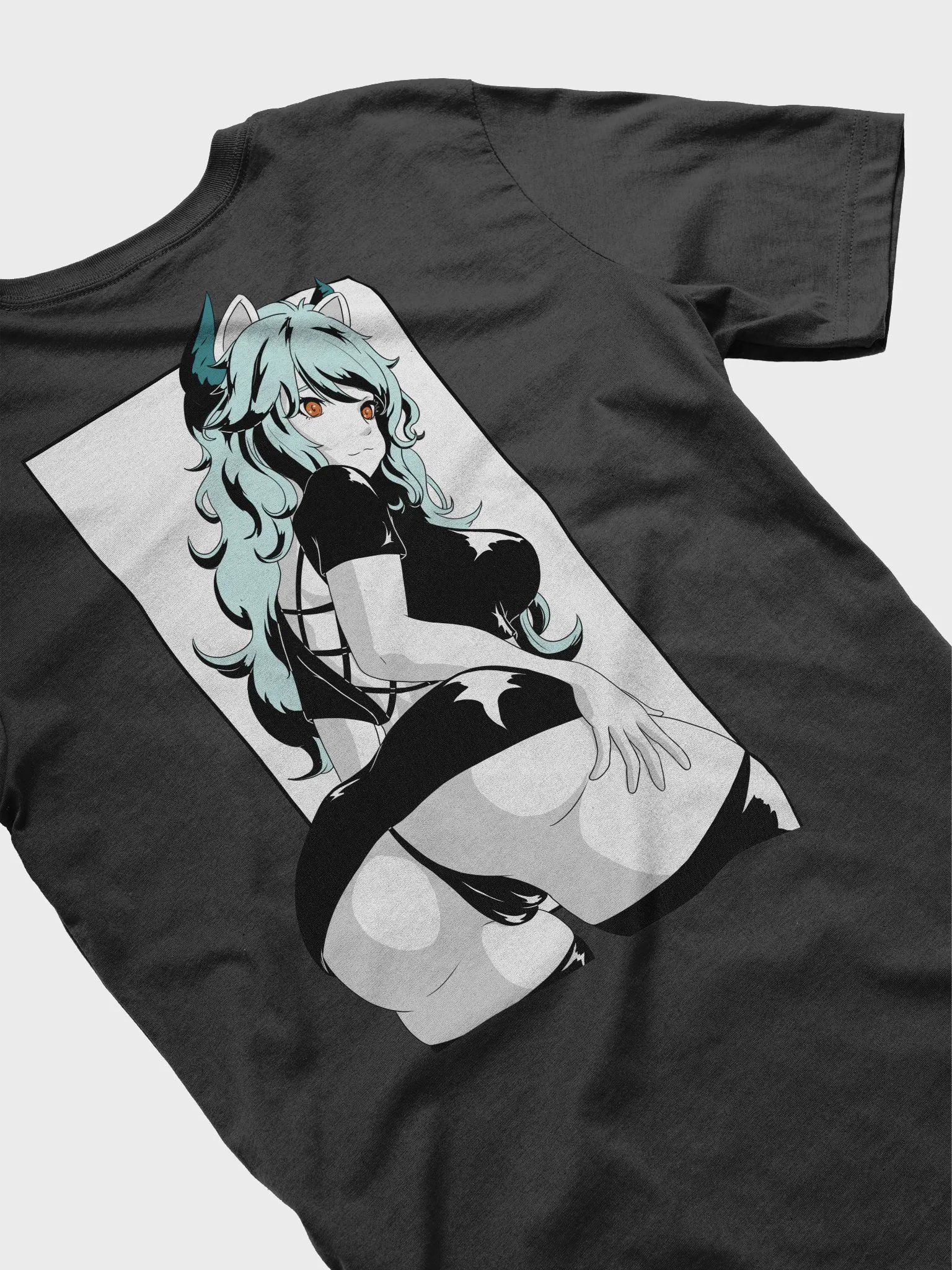 Bhelsebub Waifu Black/Grey Shirts product image (3)