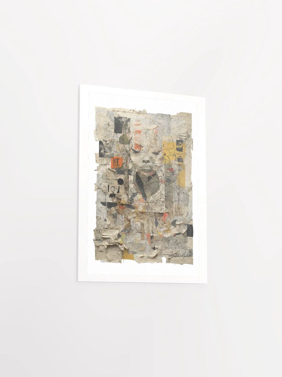 'Mental Salvation' by Edward Martin Mixed Media Collage product image (4)