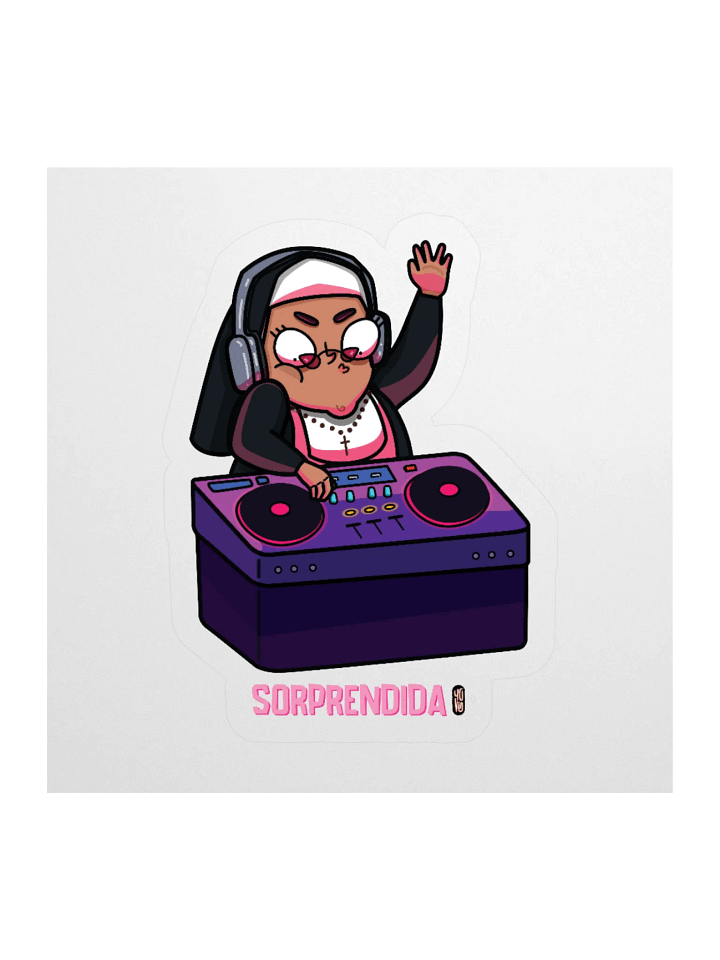 Sorprendida - Sticker (Kiss Cut) product image (1)