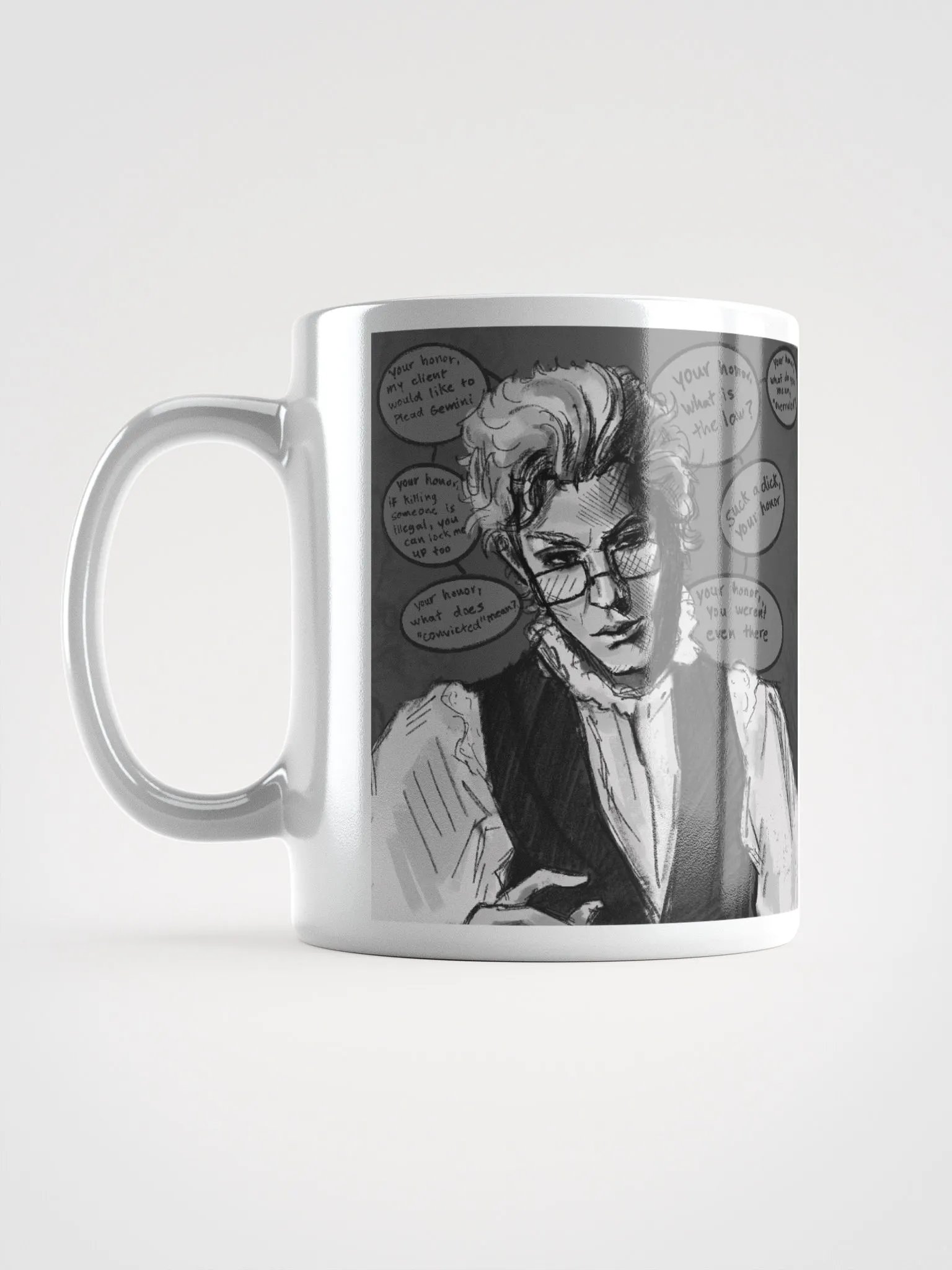 Magistrate Astarion White Mug product image (6)