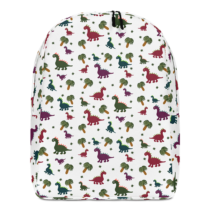 Vibrant Dinosaur Paradise Backpack product image (2)
