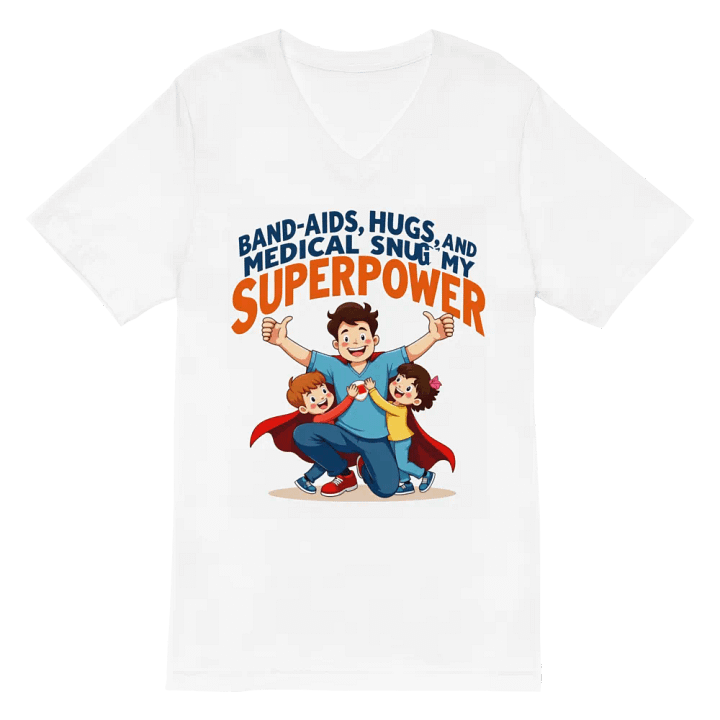 Superhero Medical Guardian V-Neck Tee product image (2)