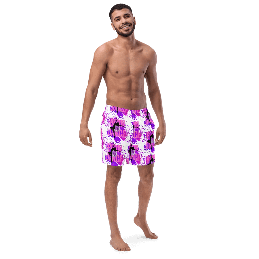 Born to Dance Her Silhouette All-Over Swim Trunks product image (3)