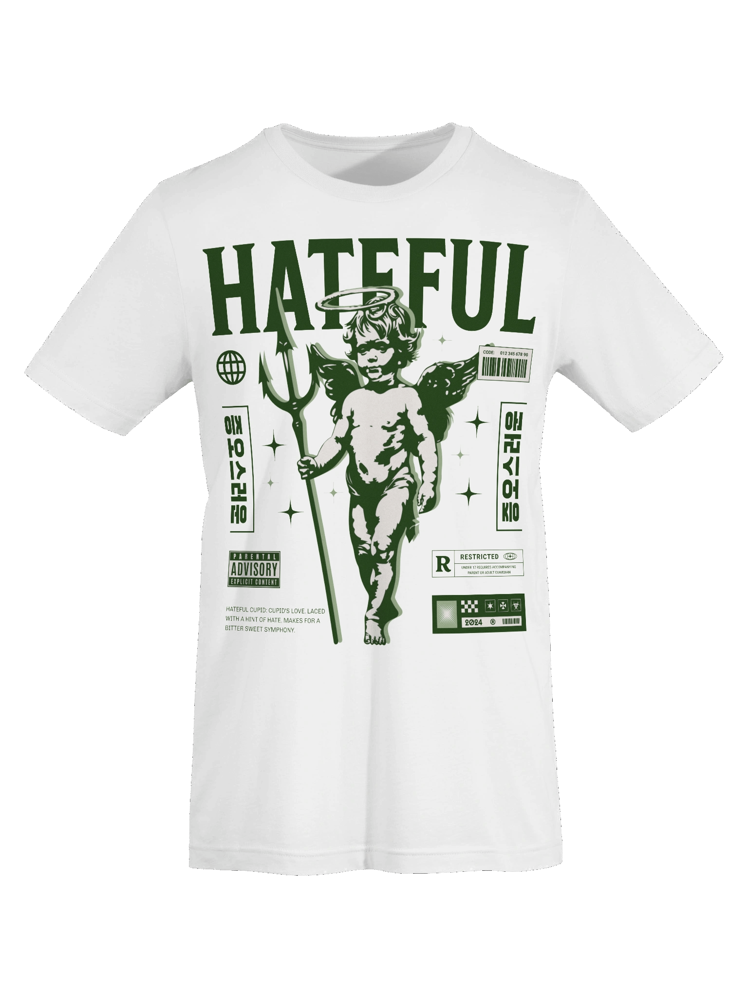 Hateful | Unisex Bella+Canvas Supersoft T-Shirt product image (8)
