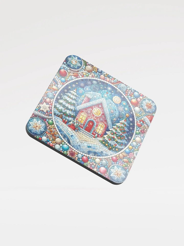 Festive Winter Mosaic Coaster product image (1)