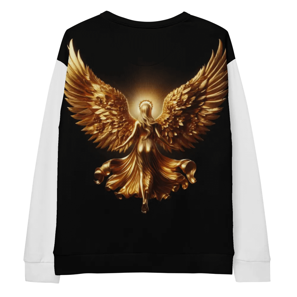 A Golden Angel and Cross - Unisex Sweatshirt #7 product image (11)