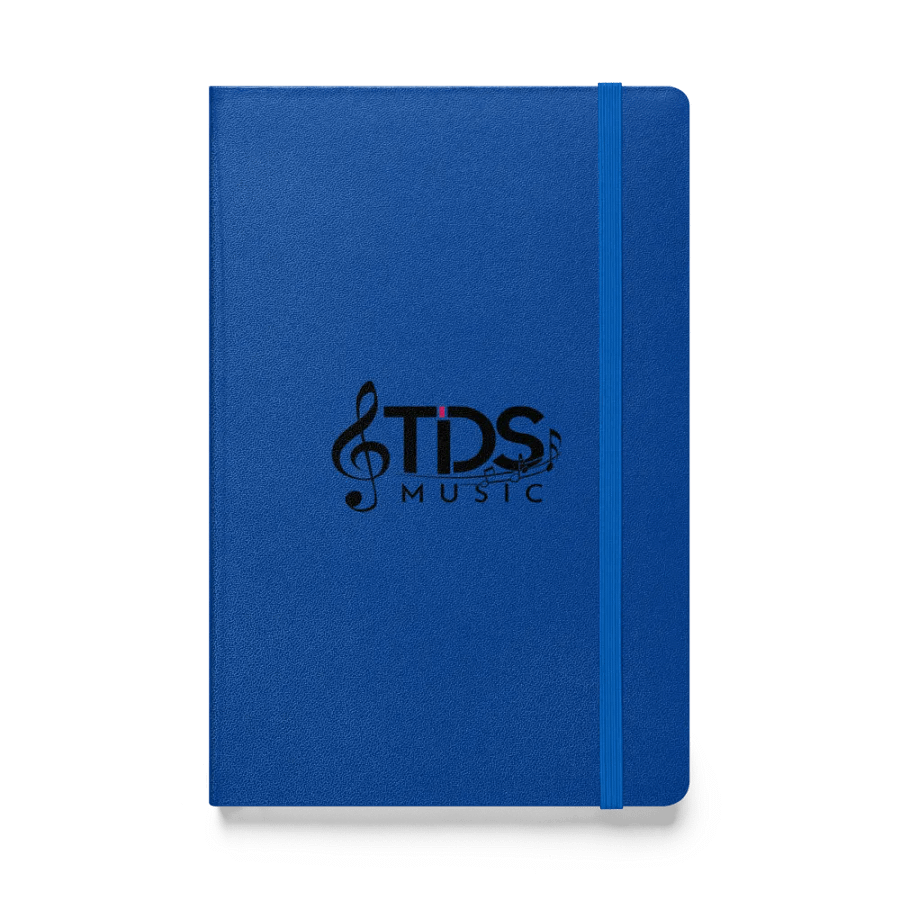 TDS Music Hardcover Notebook - 80 Lined Pages, Elastic Closure, Premium Journal for Creatives product image (4)