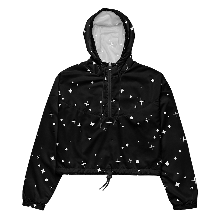 Starry Night Women's Cropped Windbreaker product image (3)