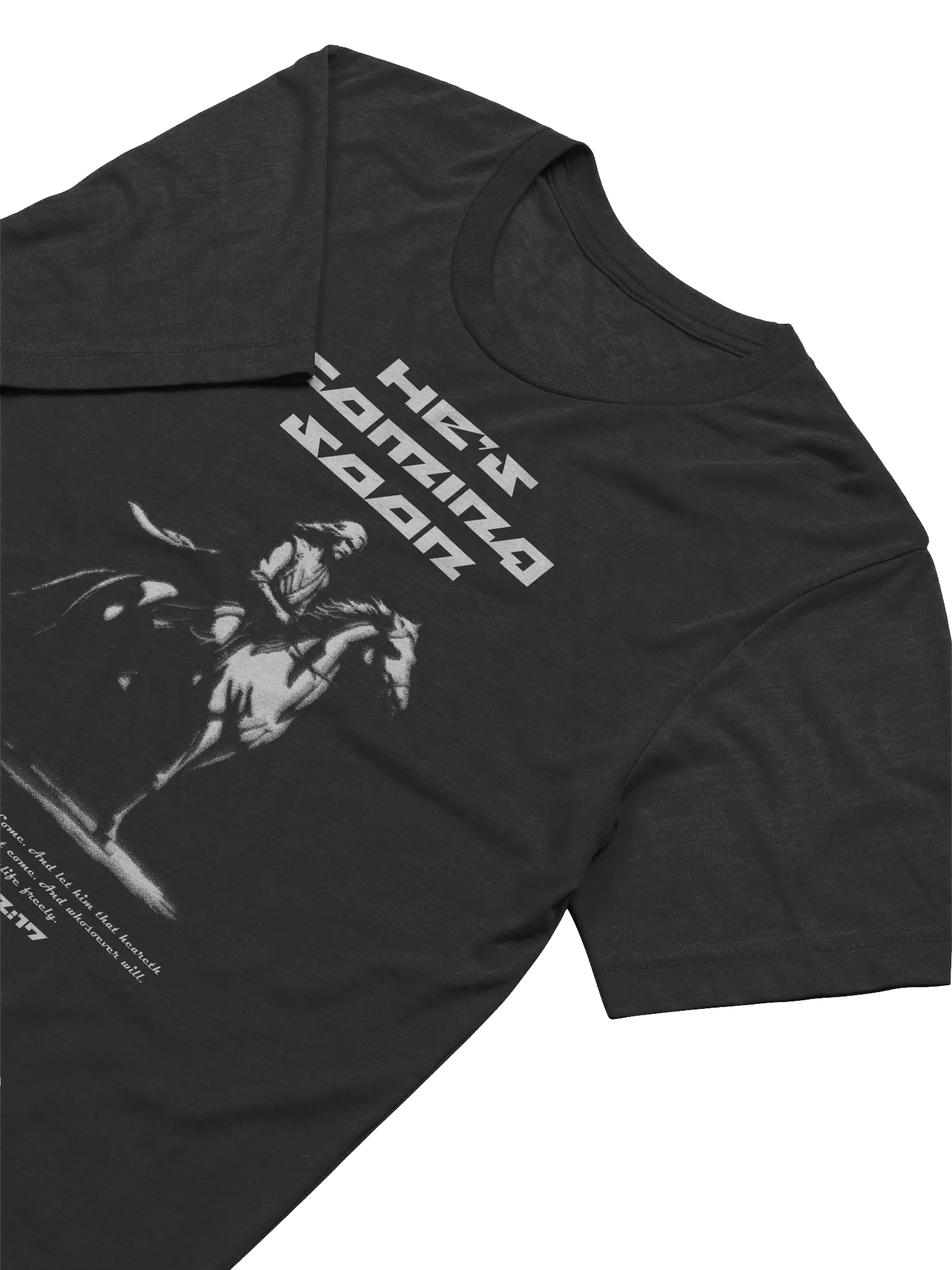 He's Coming Soon Collection - Bella+Canvas Triblend Short Sleeve T-Shirt product image (5)