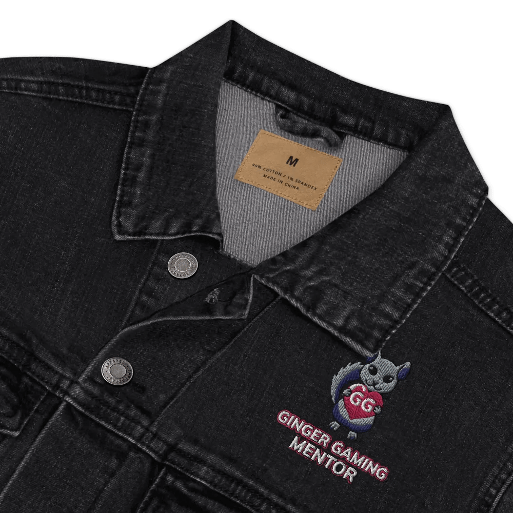 Ginger Gaming Mentor Denim Jacket With GG Chinchilla product image (9)