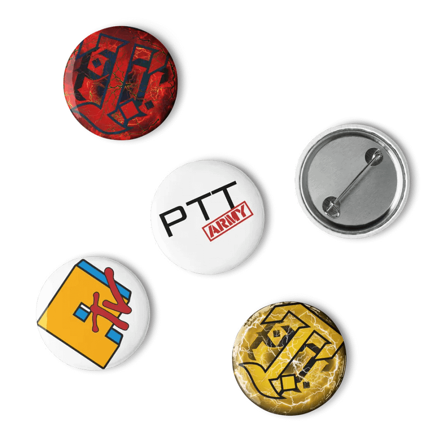 PTT Pin Buttons ! (5 set) product image (4)