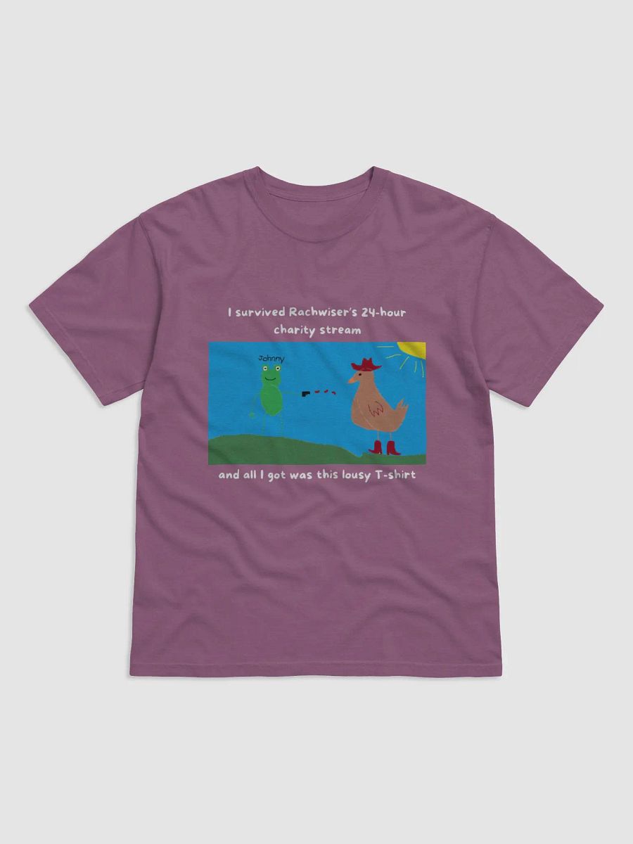 24 hour T-shirt white print product image (1)