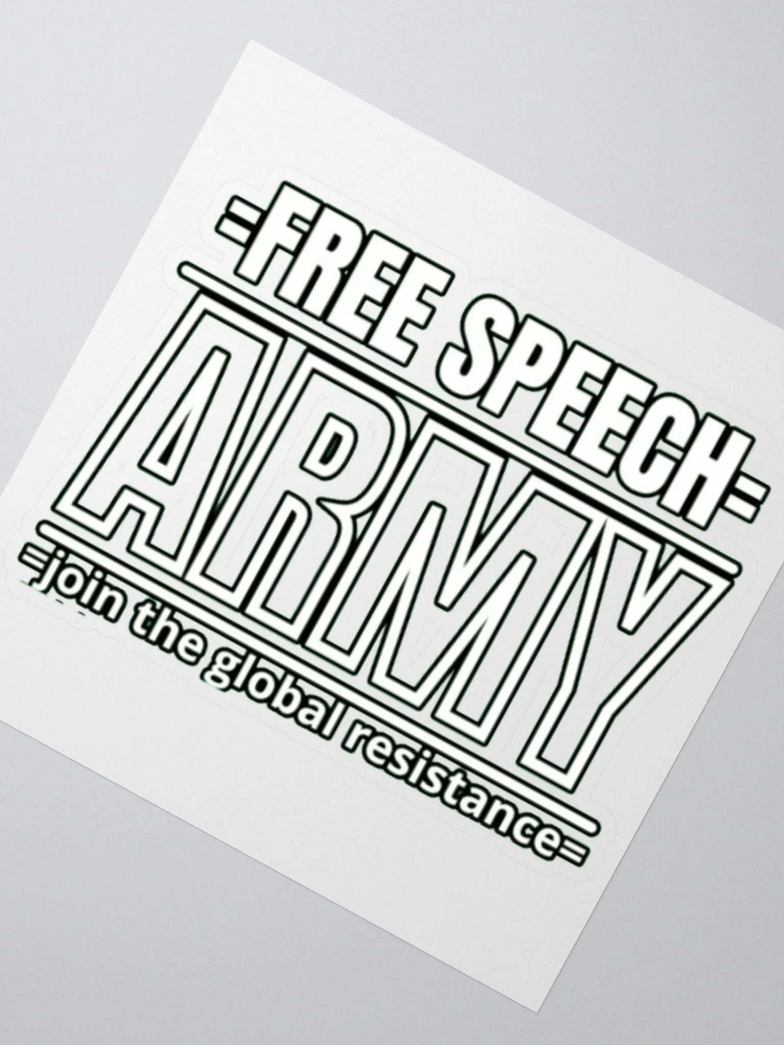 FREE SPEECH ARMY product image (2)