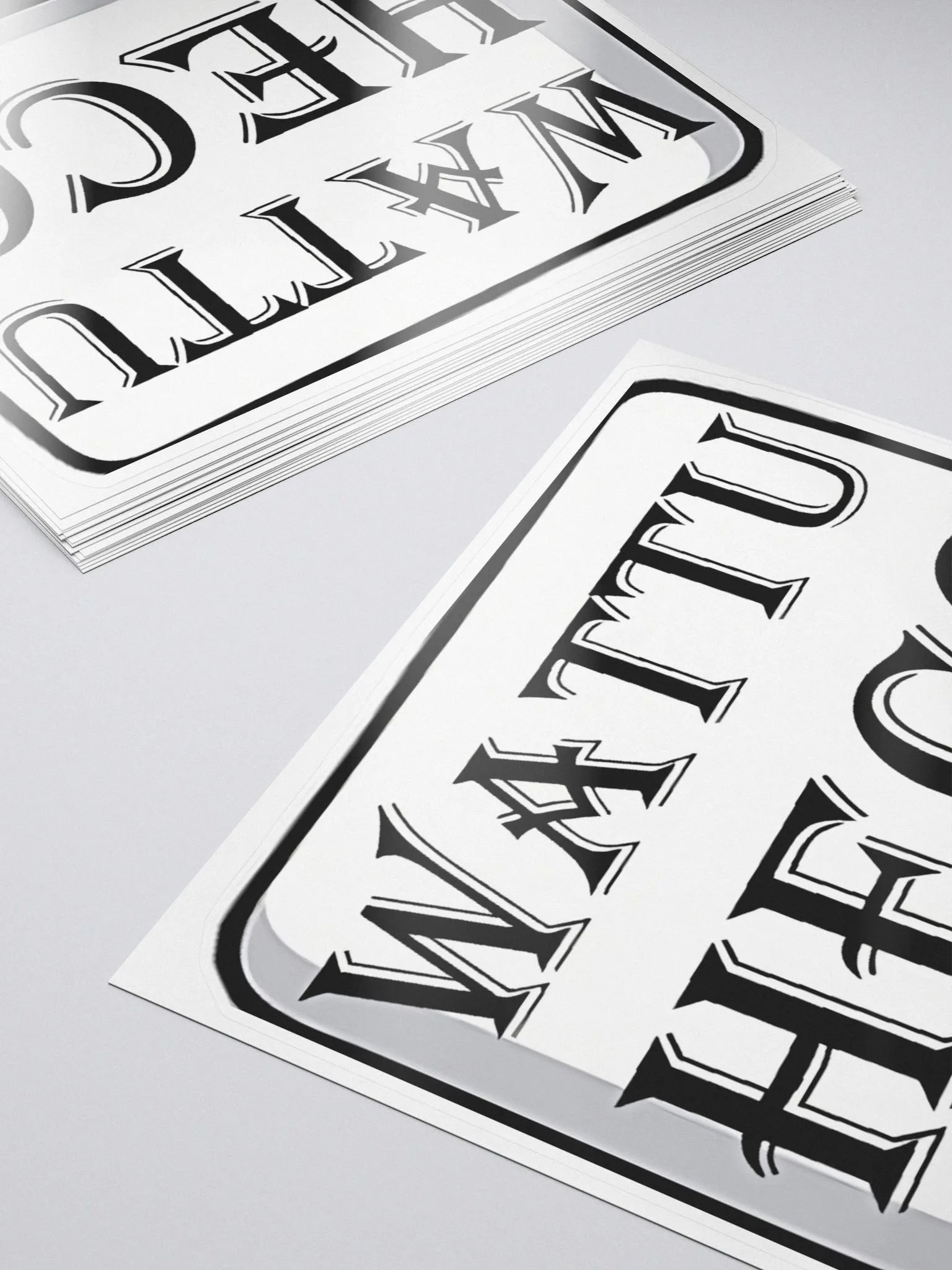 wattuhecc Kiss Cut Stickers product image (5)
