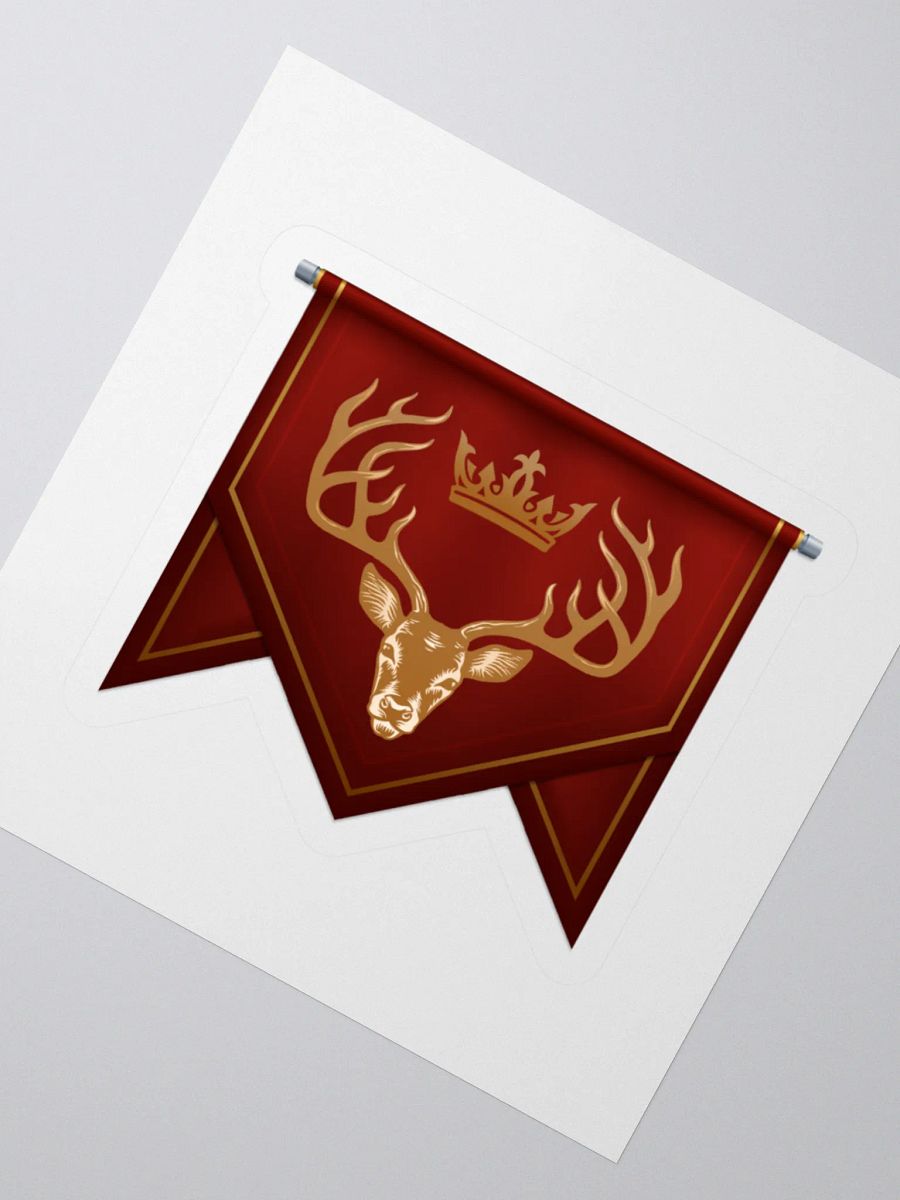vris Mhanek Deer Banner Sticker product image (2)