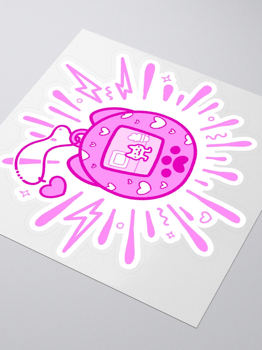 Lovely Digital Meow Sticker - Pink product image (3)