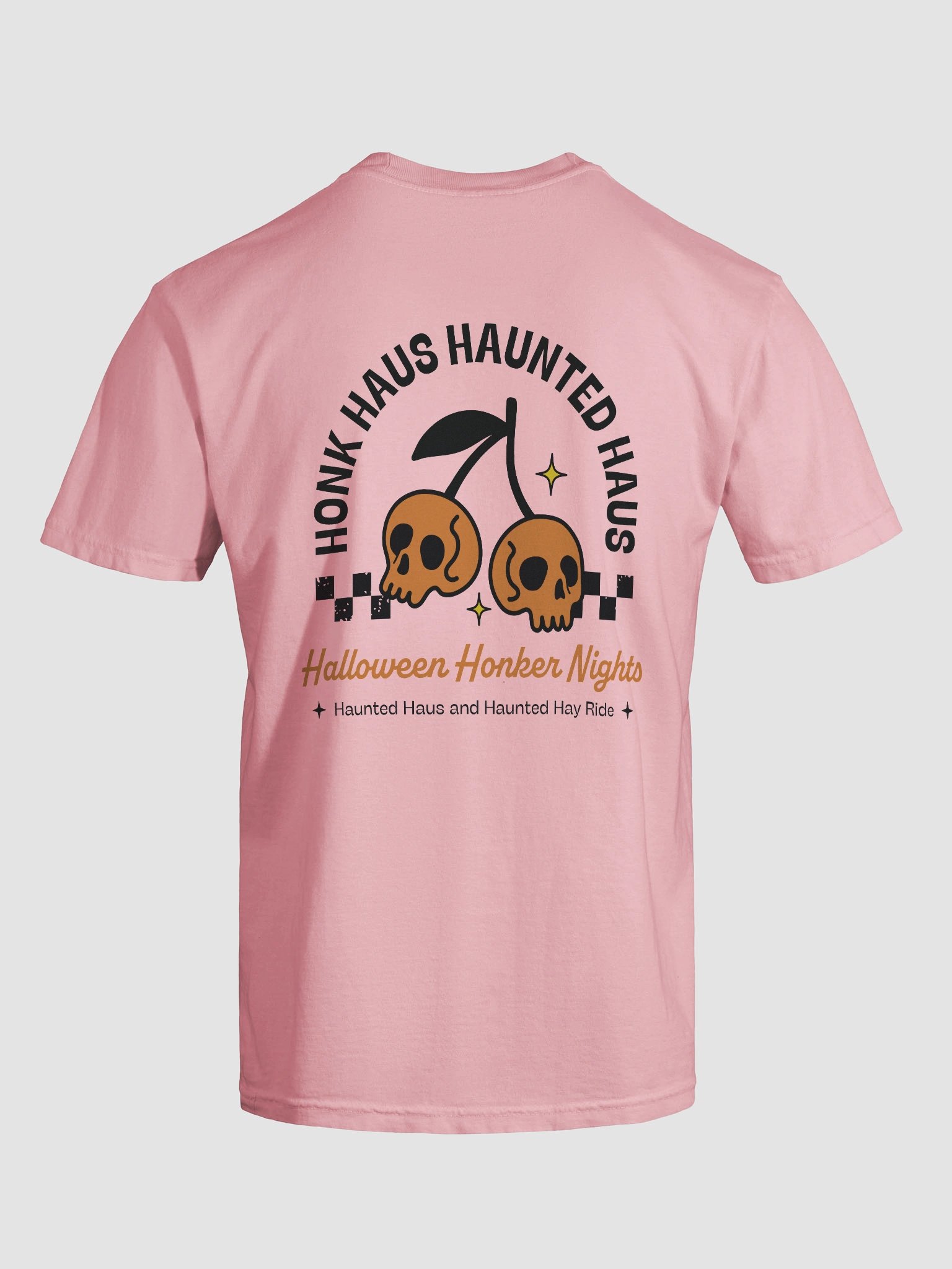 honk haus haunted haus printed shirt [pastel] product image (29)