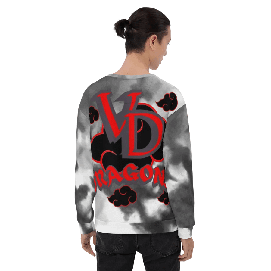 THE BLOOD RED RAIN CLOUD overcast sweatshirt product image (10)