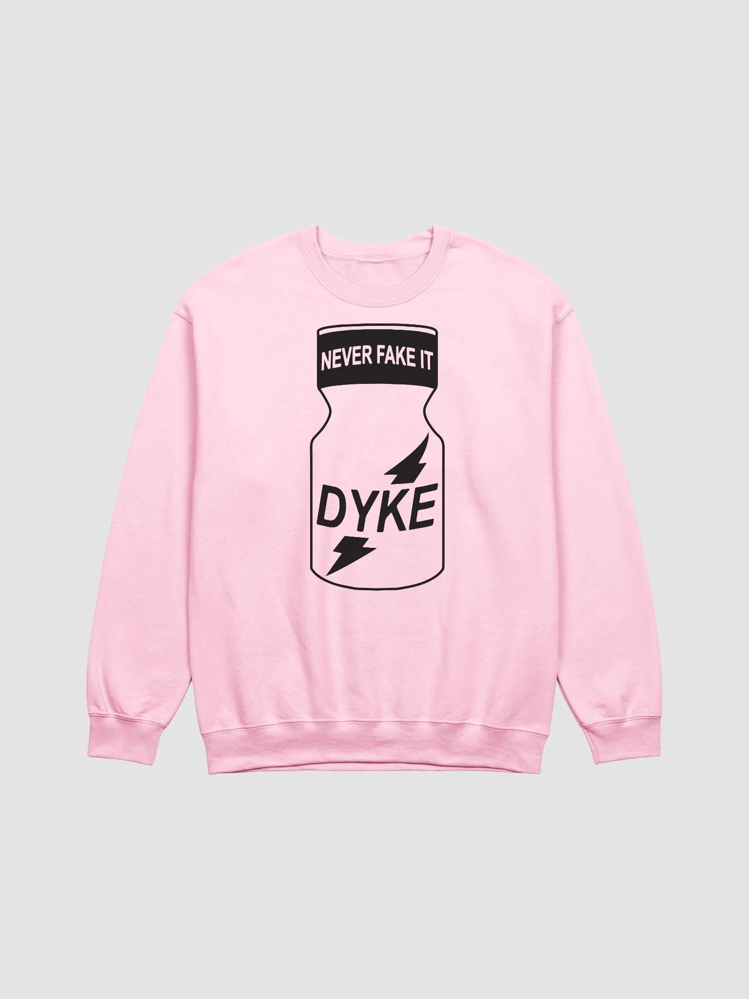 Dyke Poppers Sweatshirt 👃 Pink product image (1)