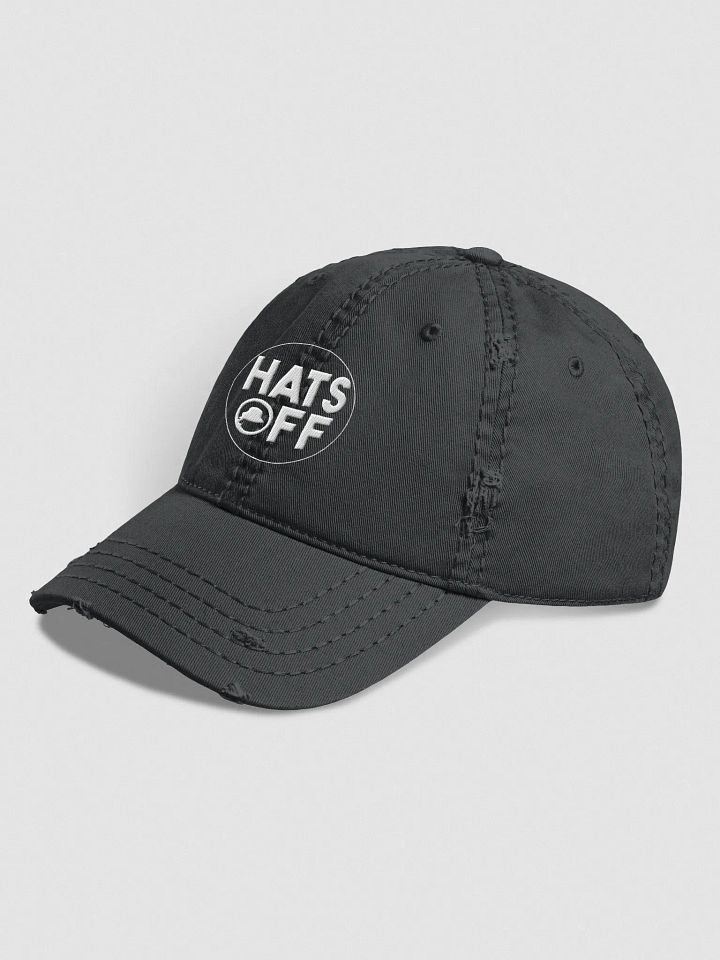 Hats Off Logo Hat - Distressed Style product image (2)