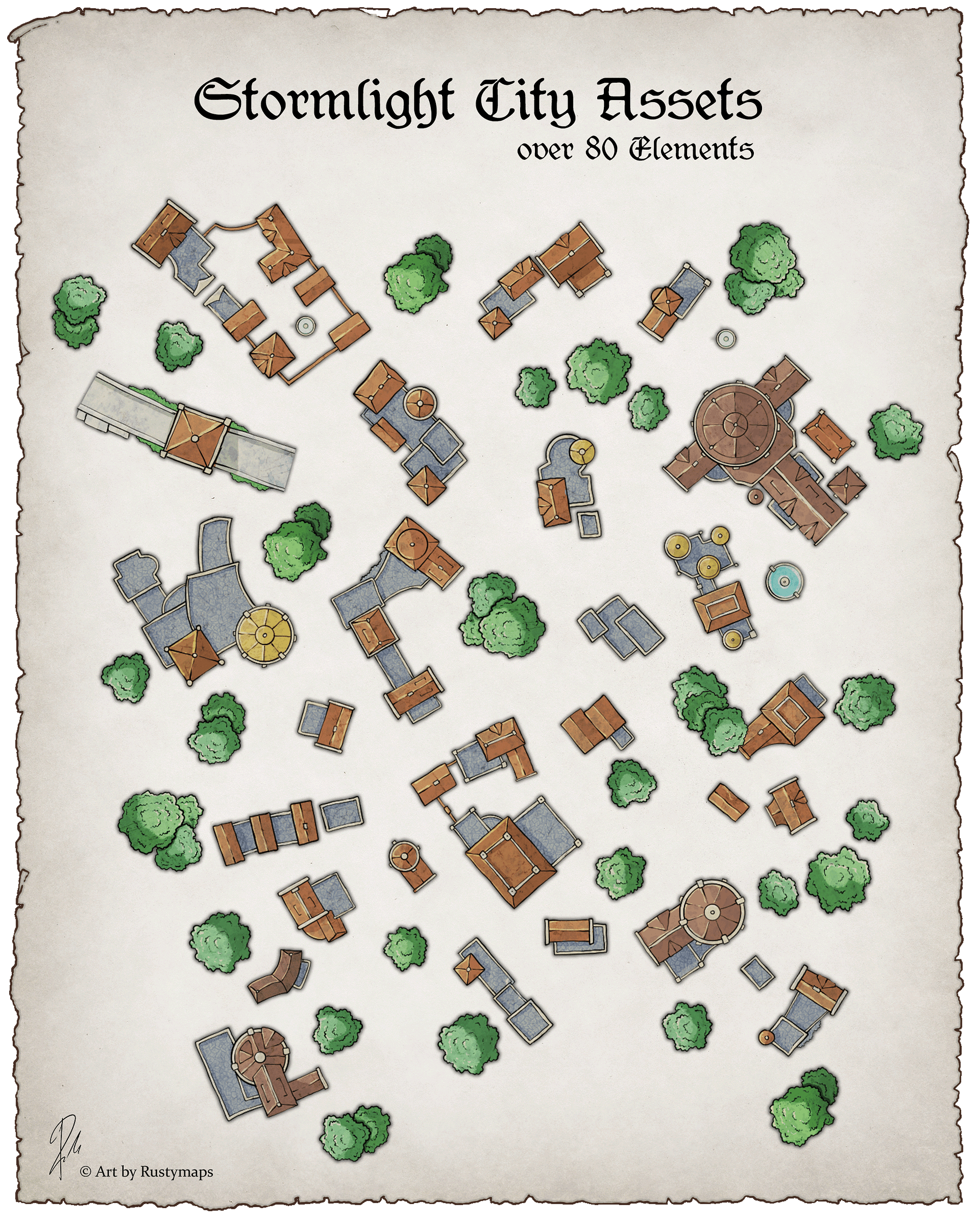 Stormlight City Assets product image (1)
