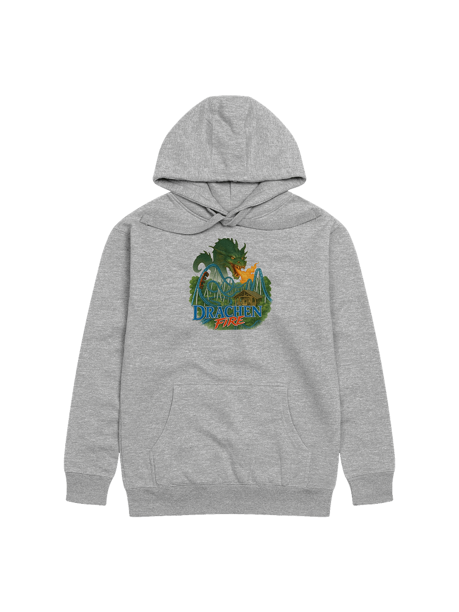 Drachen Fire Roller Coaster Unisex Hoodie product image (1)