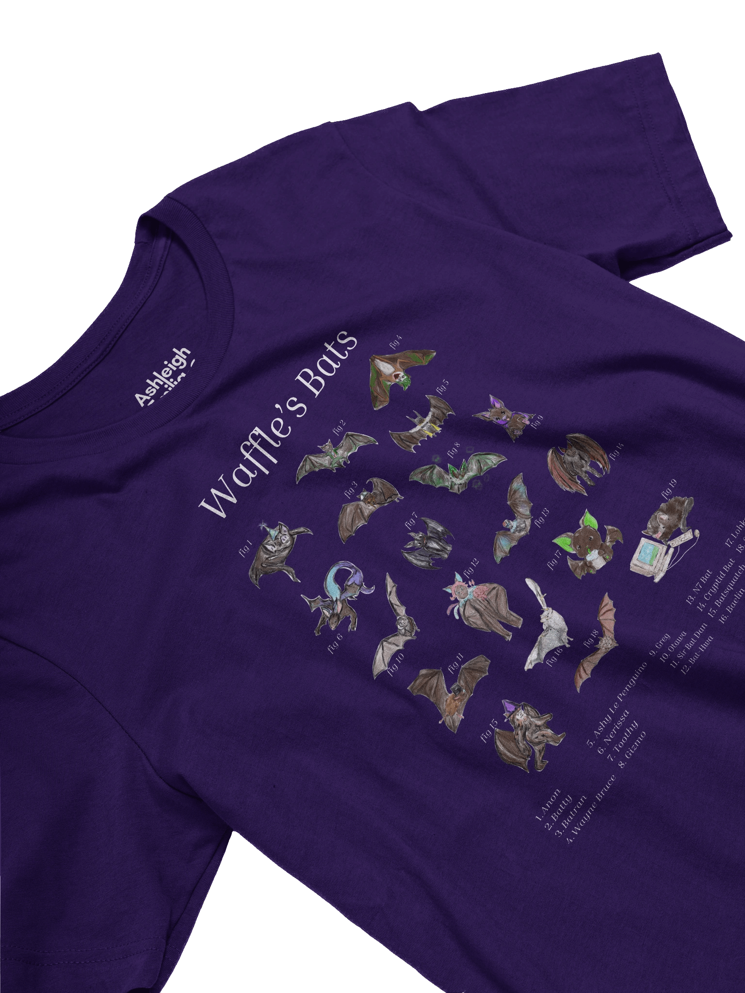Waffle's Bats - Light Print product image (3)