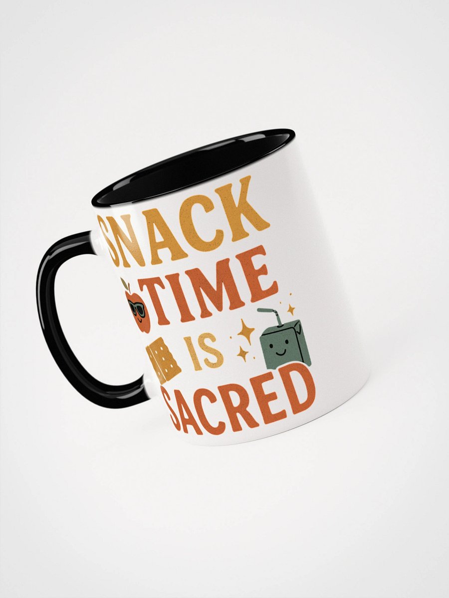 Snack Time Is Sacred Mug – Funny Teacher Gift for Snack Lovers product image (41)