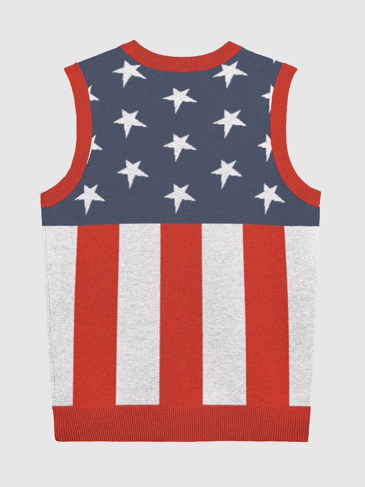 Starry Night Jacquard V-Neck Vest product image (6)